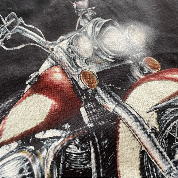 Vintage Motorcycle T-Shirt - Picture 2 of 4